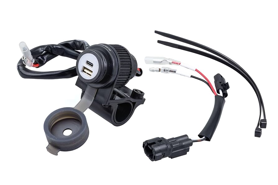 .kom3 専用 Amazon | キジマ(Kijima) バイクパーツ USB電源 ポートキット